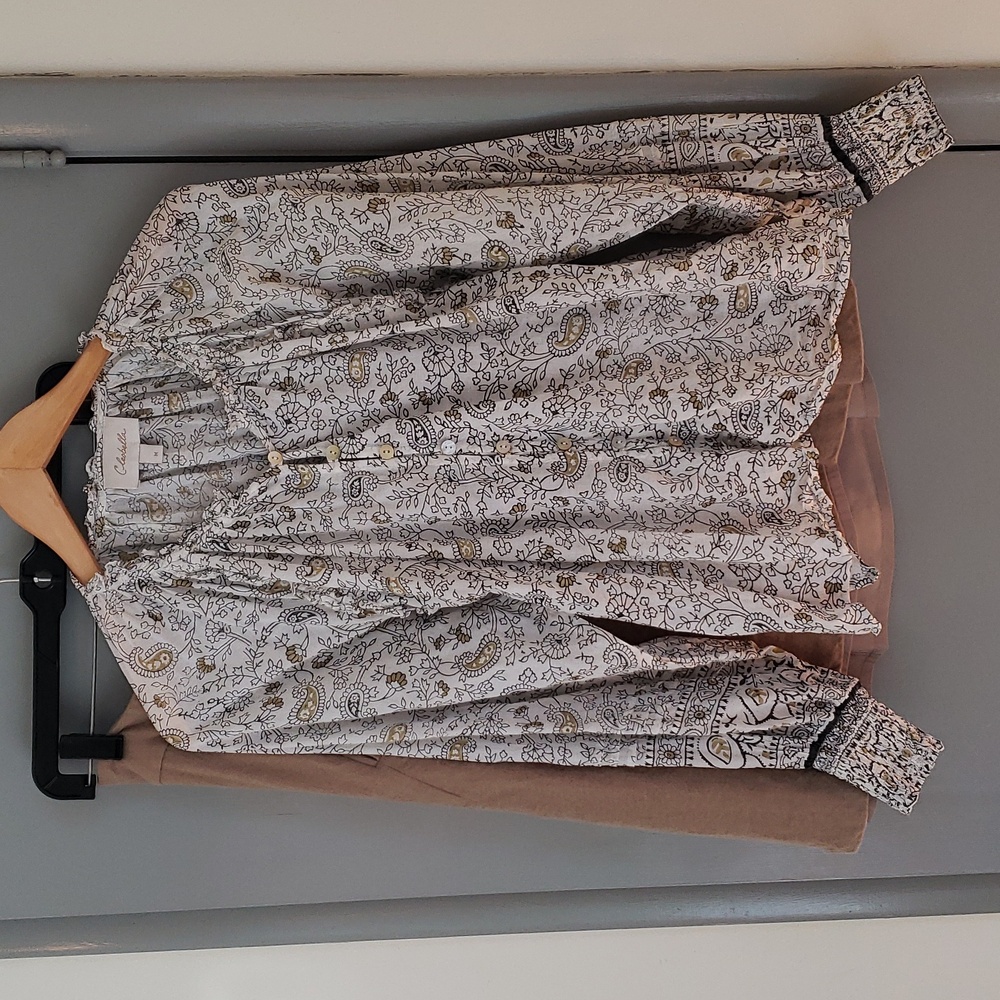Shirt and Skirt fall outfit